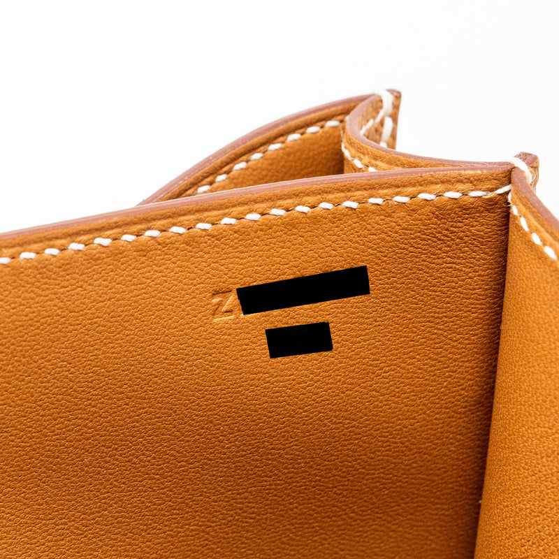 Hermes Mini Constance Epsom Gold GHW Stamp Z