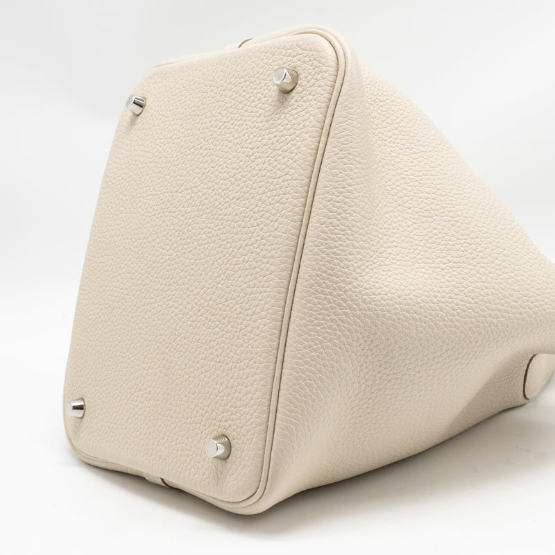 Hermes Picotin 22 clemence craie SHW stamp Z