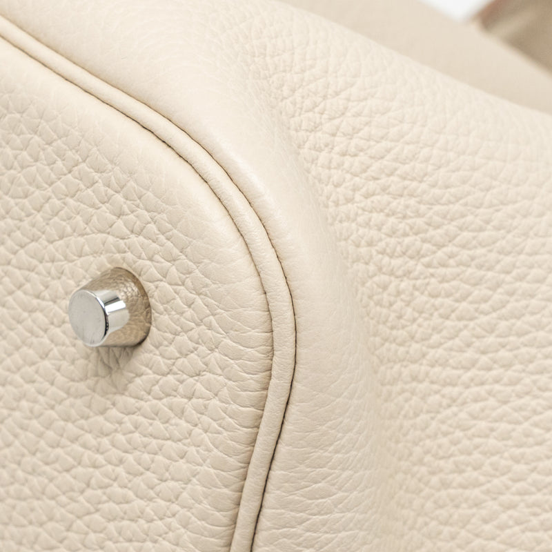 Hermes Picotin 22 clemence craie SHW stamp Z