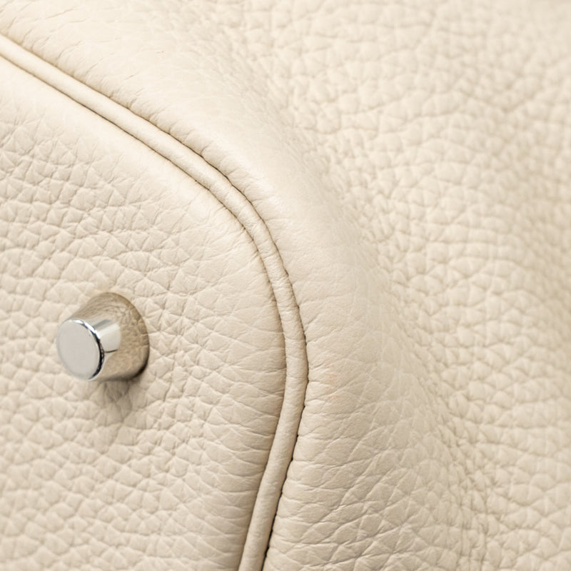 Hermes Picotin 22 clemence craie SHW stamp Z