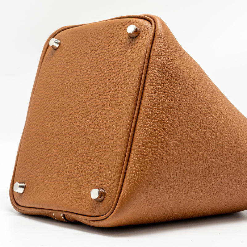 Hermes Picotin 18 Lock Bag Clemence GOLD SHW STAMP B