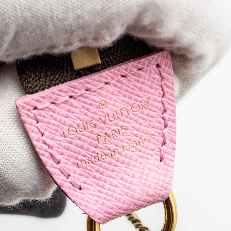 Louis Vuitton Mini Pochette Holiday Limited Print Monogram Canvas GHW