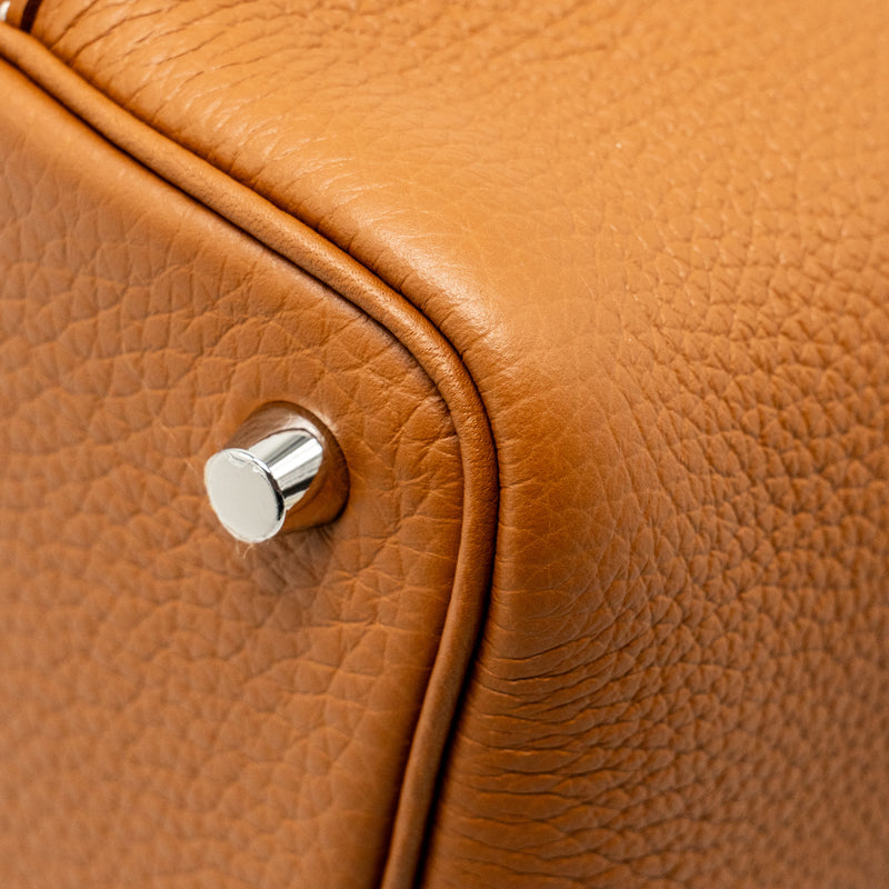 Hermes Picotin 18 Lock Bag Clemence GOLD SHW STAMP B