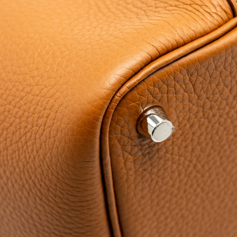 Hermes Picotin 18 Lock Bag Clemence GOLD SHW STAMP B