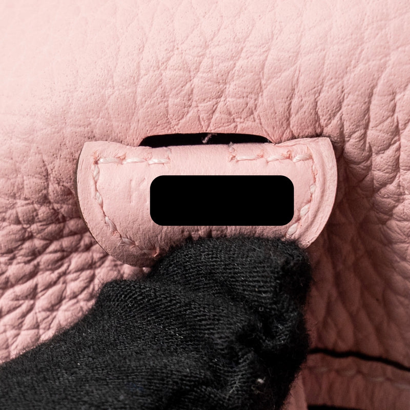Hermes Mini Evelyne Clemence Rose Sakura SHW Stamp K