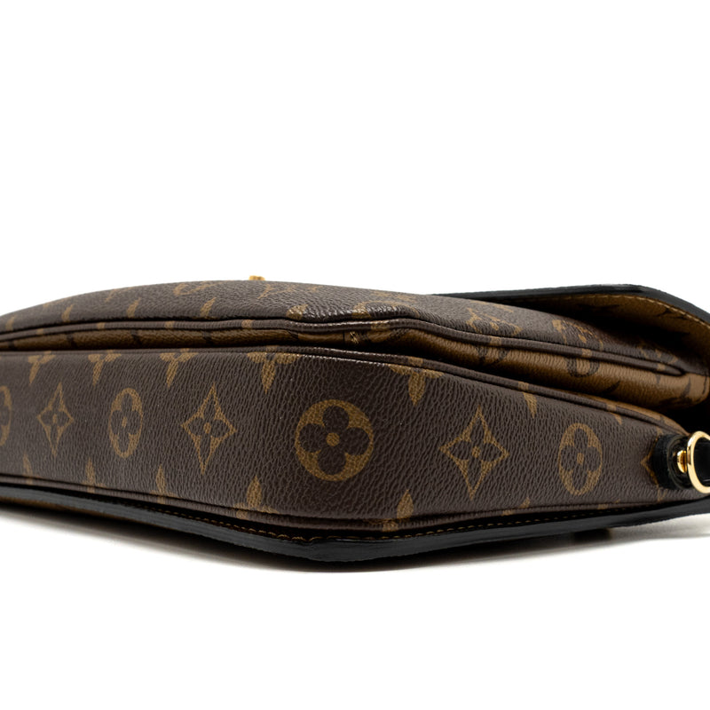 Louis Vuitton Pochette Métis Monogram Reverse Canvas GHW