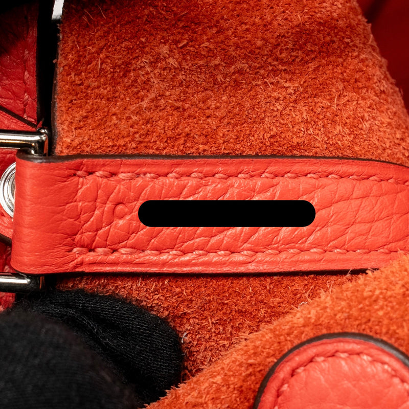 Hermes Picotin 18 Lock bag Clemence rose Jaipur SHW stamp C
