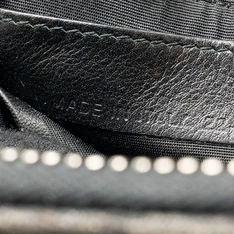 Dior Wallet on Strap Oblique Canvas/Leather Black SHW
