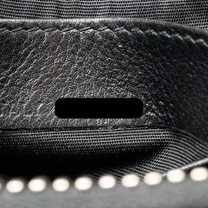 Dior Wallet on Strap Oblique Canvas/Leather Black SHW