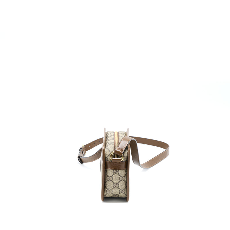 Gucci Mini Bag Interlocking G in GG Supreme Canvas GHW