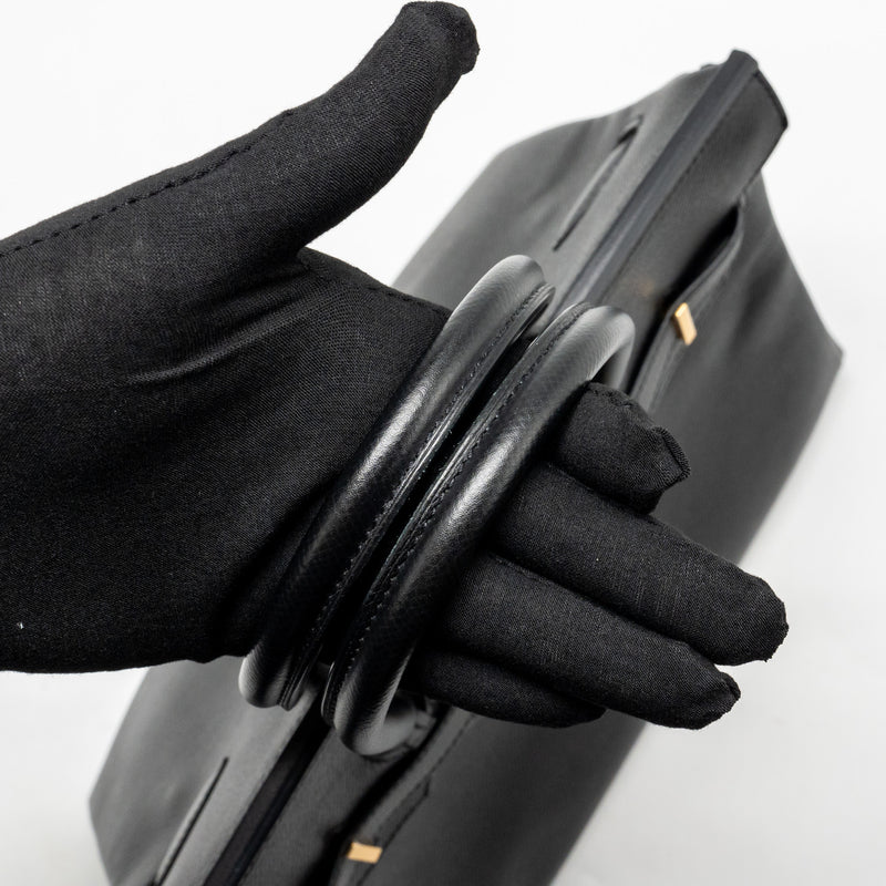 Hermes Birkin 30 Epsom Black GHW Stamp A
