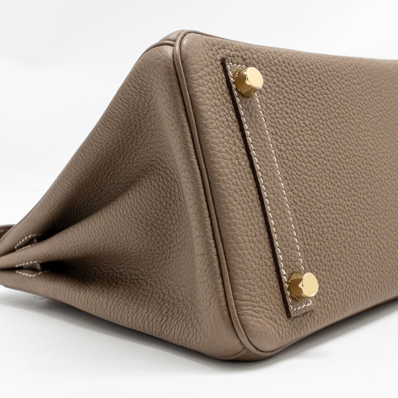 Hermes Birkin 25 Togo Etoupe GHW Stamp Z