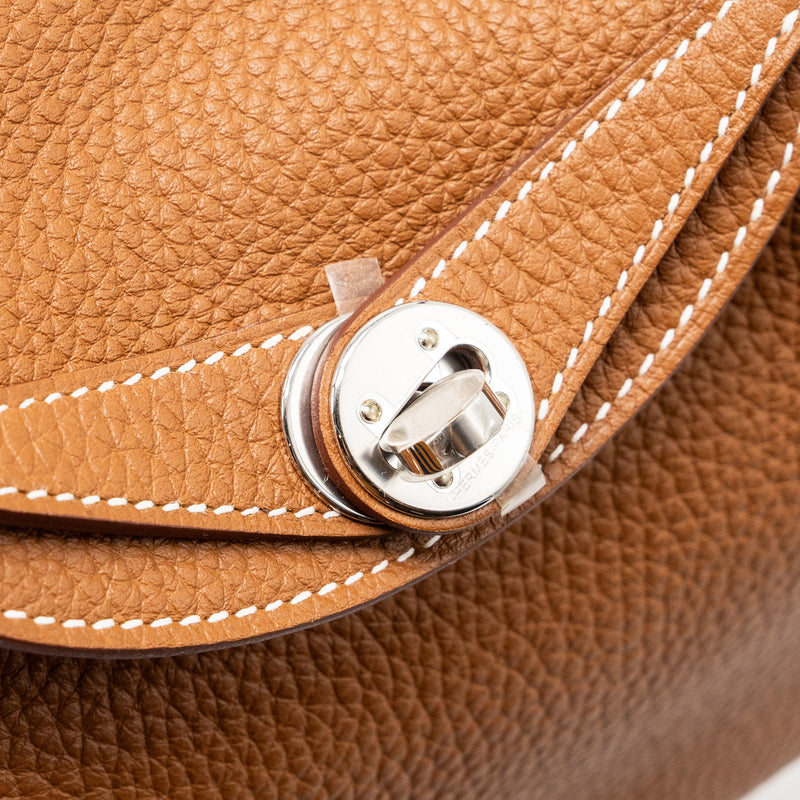 Hermes Mini Lindy clemence gold SHW stamp B