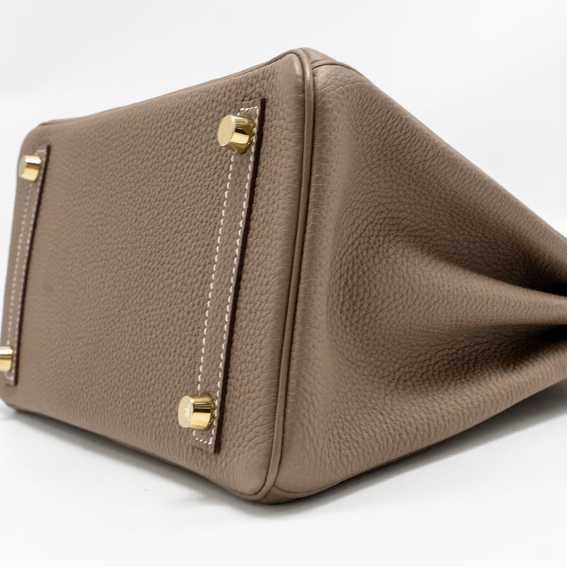 Hermes Birkin 25 Togo Etoupe GHW Stamp Z