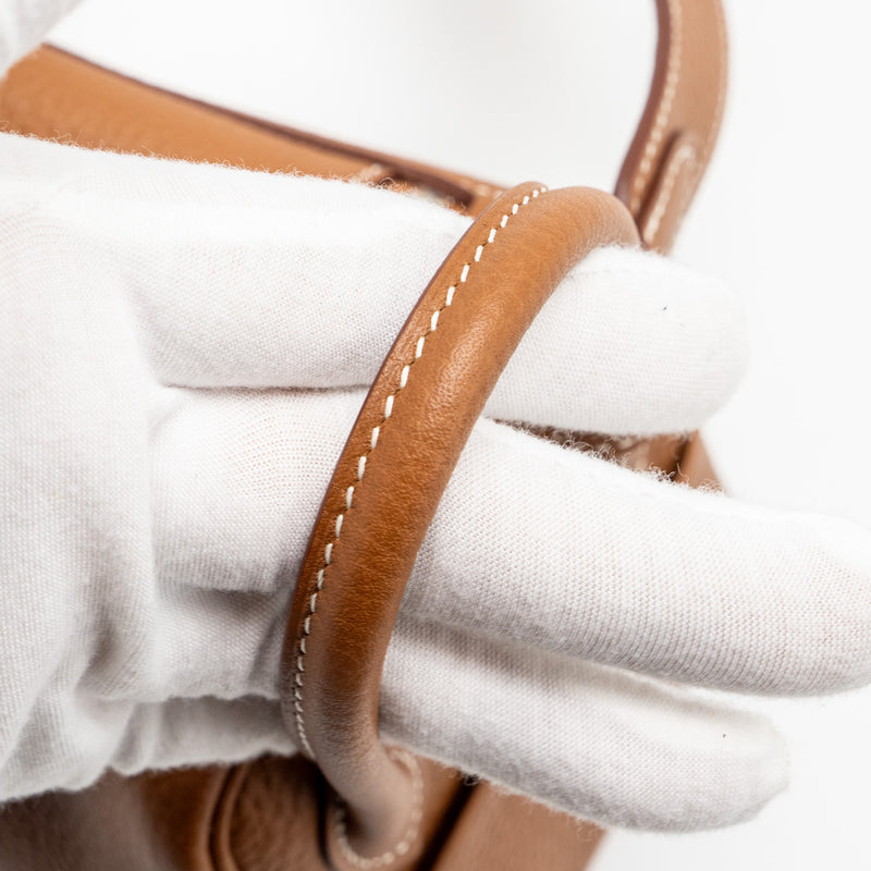 Hermes Mini Lindy clemence gold SHW stamp B
