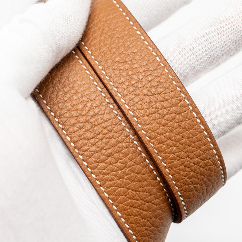 Hermes Mini Lindy clemence gold SHW stamp B