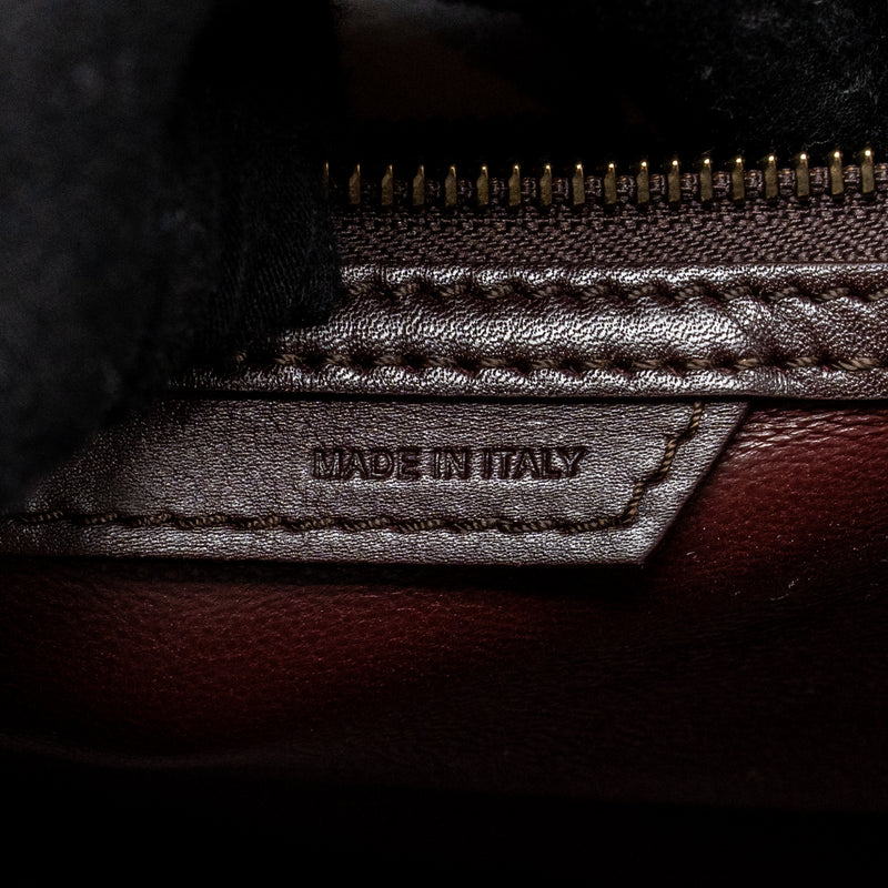 Celine Micro luggage bag leather multicolor