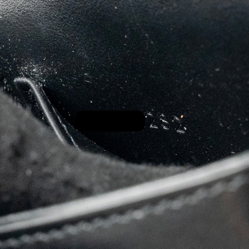 Celine Mini Claude calfskin black GHW