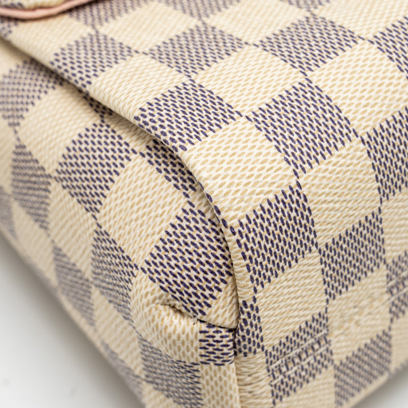 Louis Vuitton Croisette Damier Azur Canvas GHW