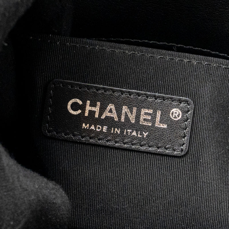 Chanel Small Boy Bag Calfskin Black SHW
