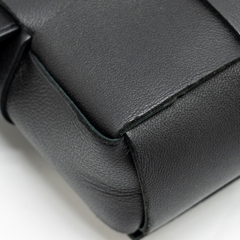 Bottega Veneta Cassette Belt Bag Lambskin Black GHW