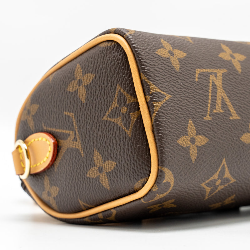 Louis Vuitton NANO Speedy Monogram Canvas GHW