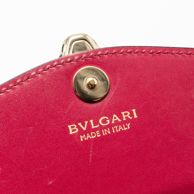 Bvlgari Serpenti Forever Chain Bag Calfskin Pink LGHW