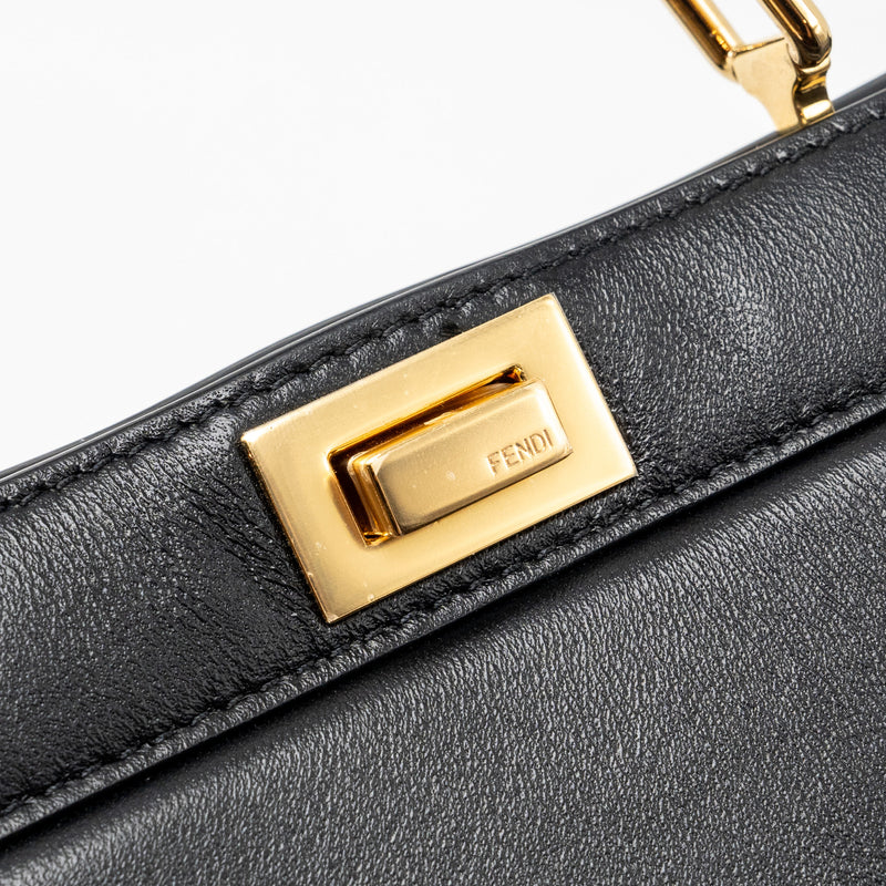 Fendi peekaboo ISEEU Petit Lambskin black GHW