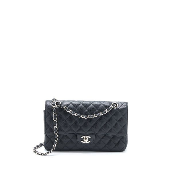 Chanel Medium Classic Flap Bag Caviar Black SHW