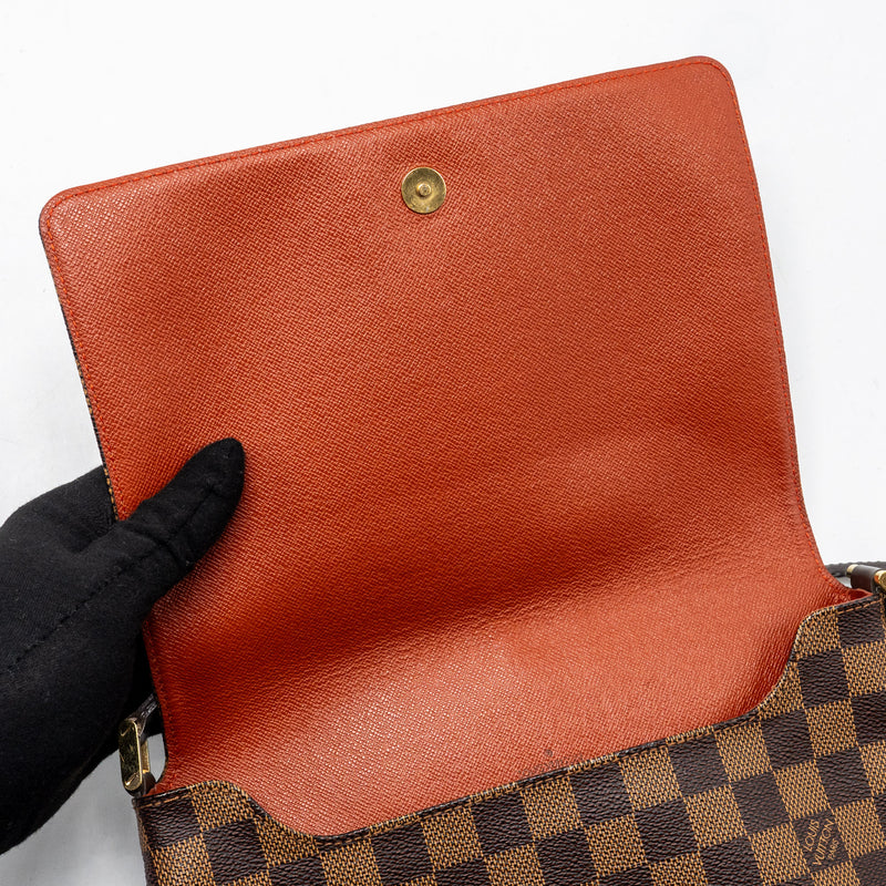 Louis Vuitton Vintage Musette Tango Damier Ebene Canvas GHW