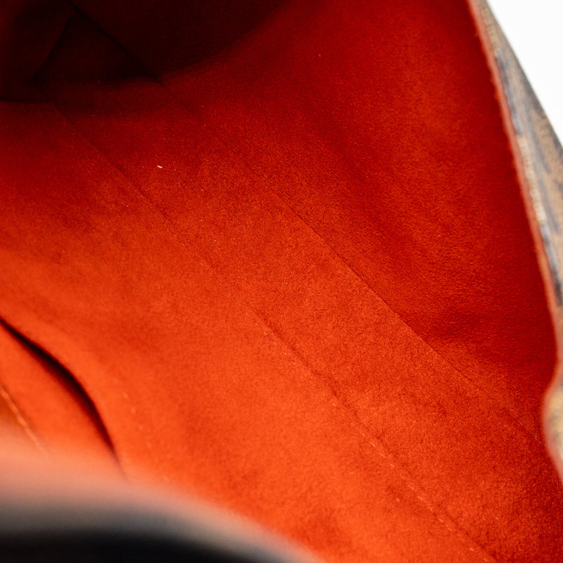 Louis Vuitton Vintage Musette Tango Damier Ebene Canvas GHW