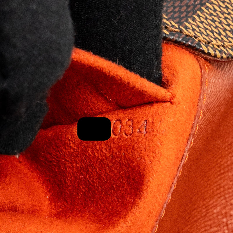 Louis Vuitton Vintage Musette Tango Damier Ebene Canvas GHW