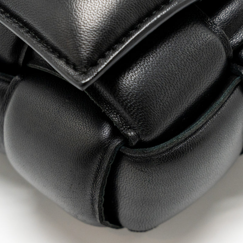 Bottega Veneta Padded Cassette Lambskin Black GHW