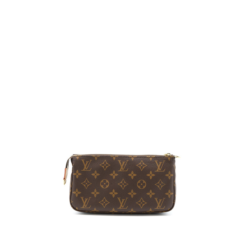 Louis Vuitton Pochette Accessories Monogram Canvas GHW (New Version)