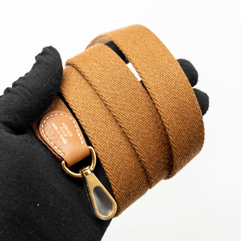 Hermes Mini Evelyne Clemence Gold GHW stamp K