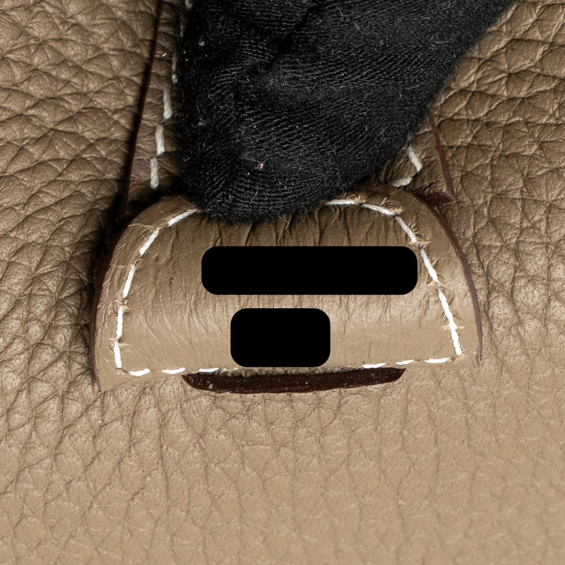 Hermes Evelyne 29 Clemence Etoupe GHW Stamp K