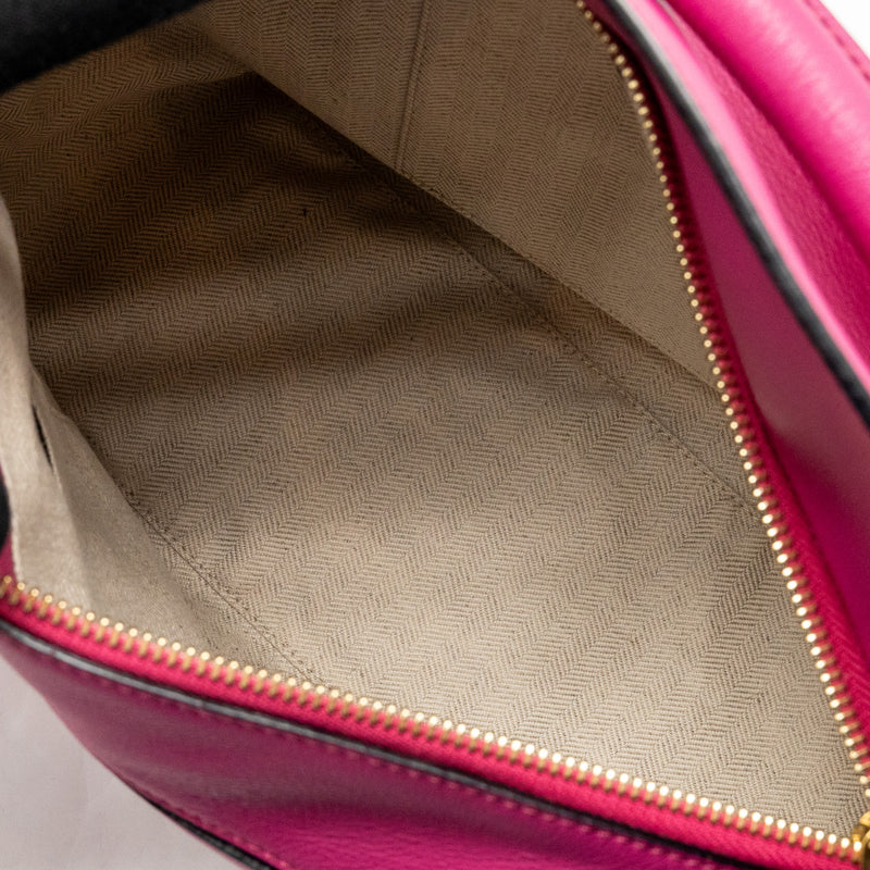 Loewe Medium Puzzle Bag Calfskin Fuchsia GHW
