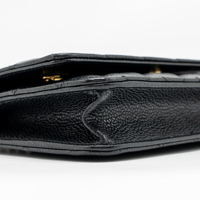 Chanel Classic Wallet on Chain Caviar Black GHW