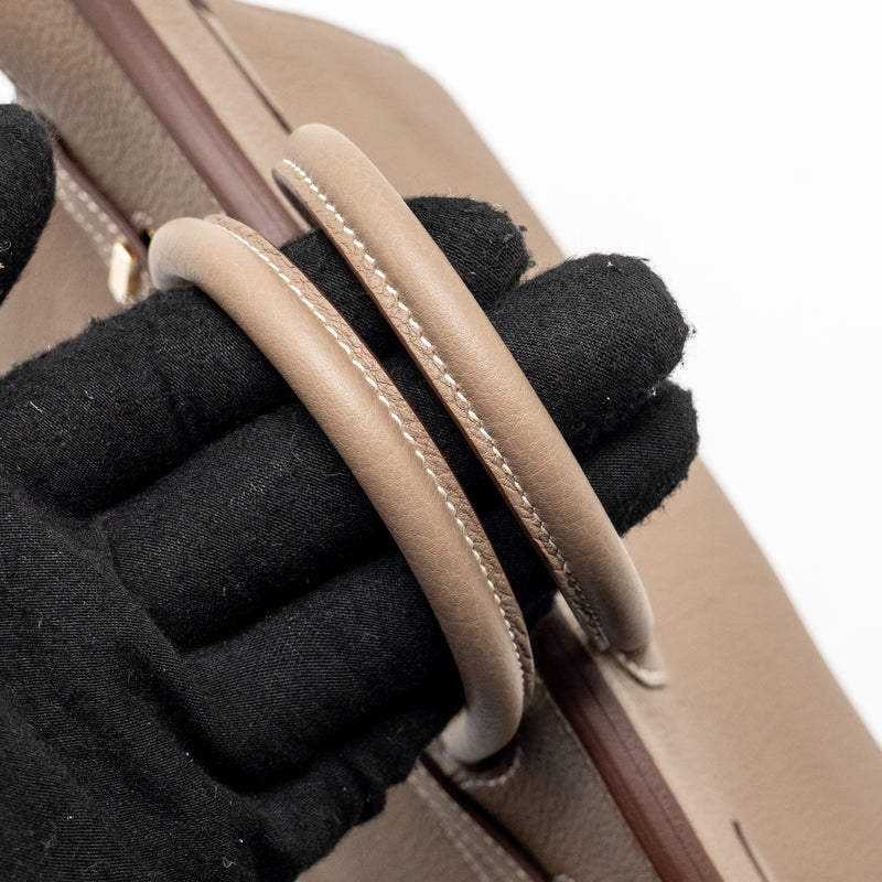 Hermes Birkin 25 Togo Etoupe GHW Stamp K