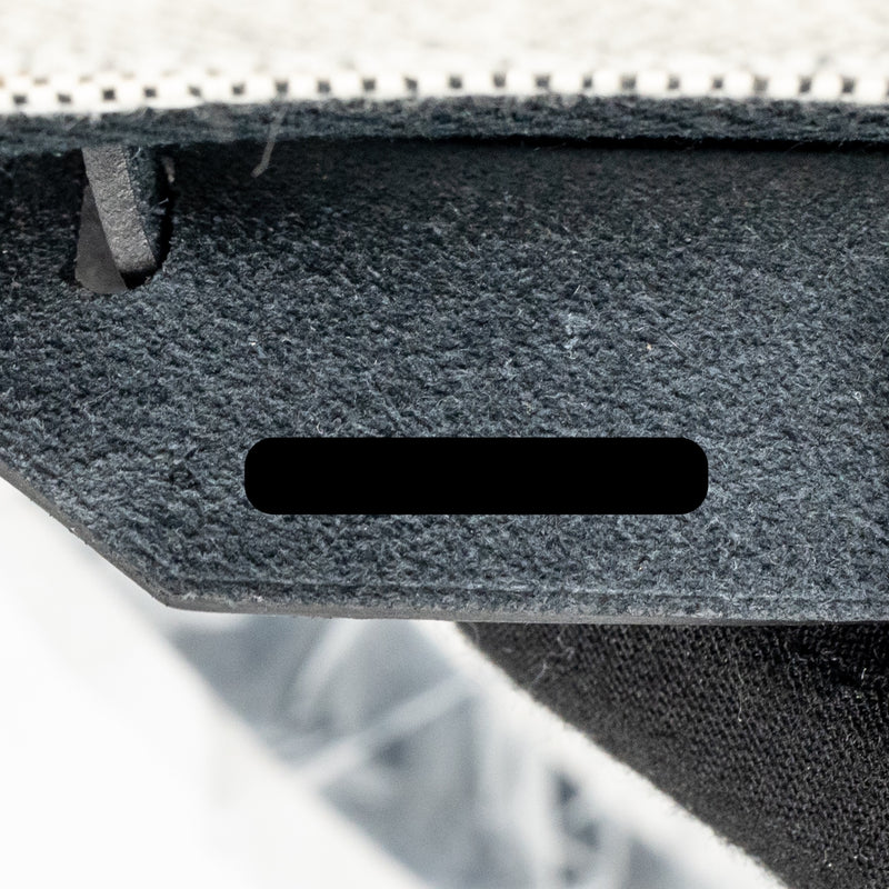 Hermes Herbag Mini Canvas/Hunter Leather Black/Ecru GHW Stamp K