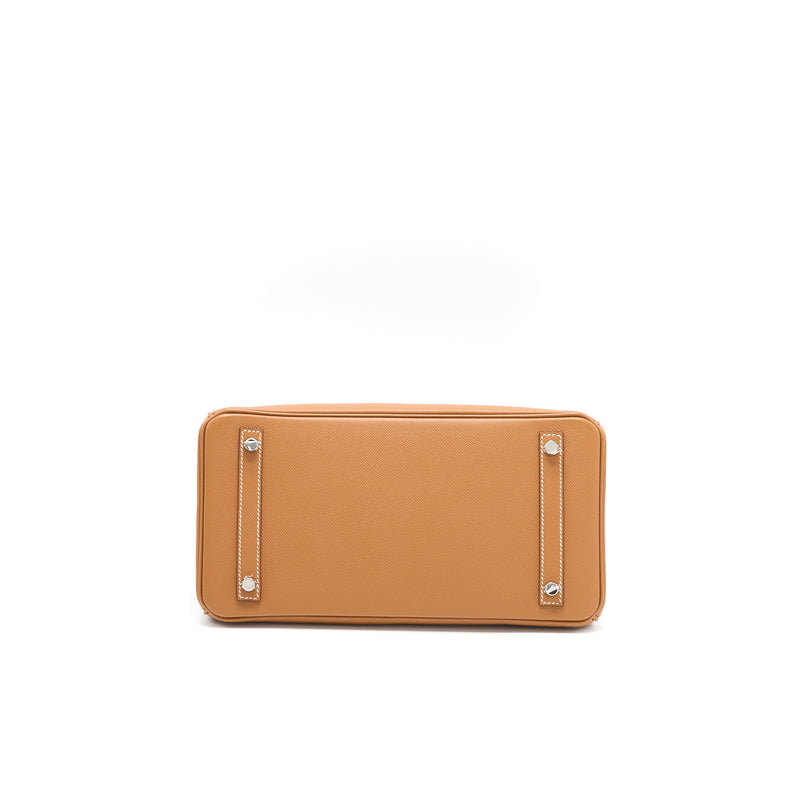 Hermes Birkin 30 Epsom Gold SHW Stamp Z