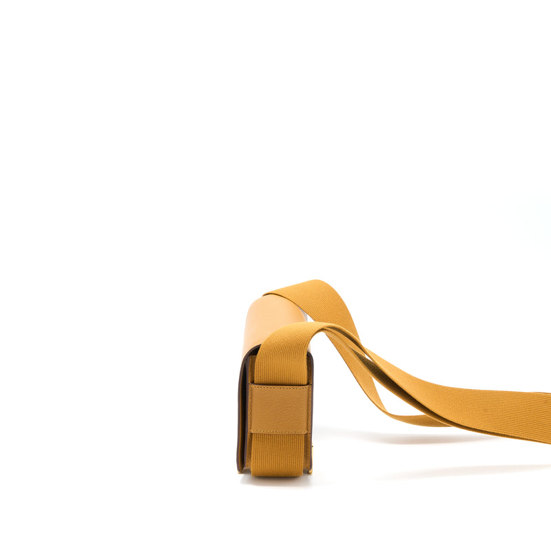 Hermes Geta Chevre Mysore Caramel GHW Stamp B