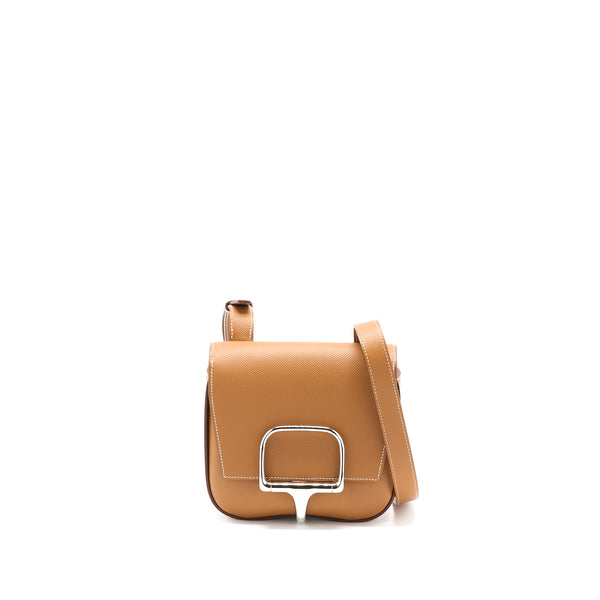 Hermes Della Cavalleria Mini Bag Epsom Gold SHW Stamp Y