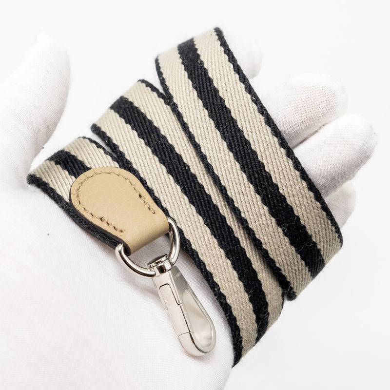 Hermes mini evelyn clemence beige Marfa with multicolour strap SHW stamp b
