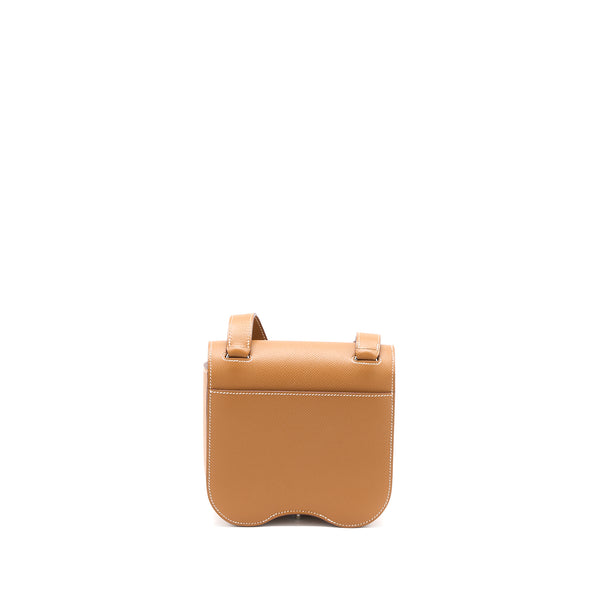Hermes Della Cavalleria Mini Bag Epsom Gold SHW Stamp Y