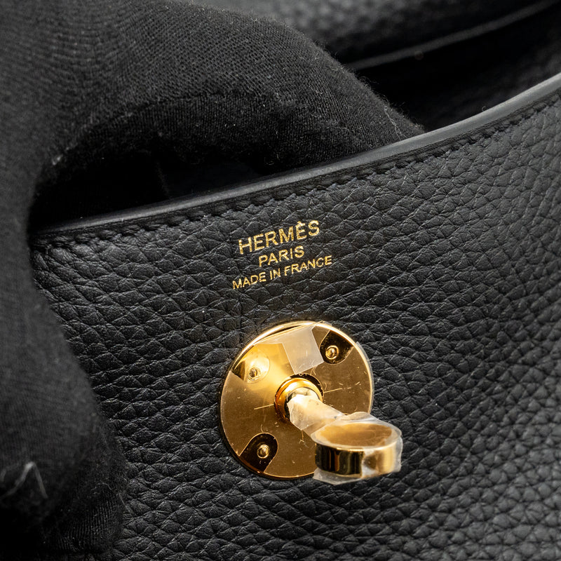 Hermes Lindy 26 Clemence black GHW stamp K