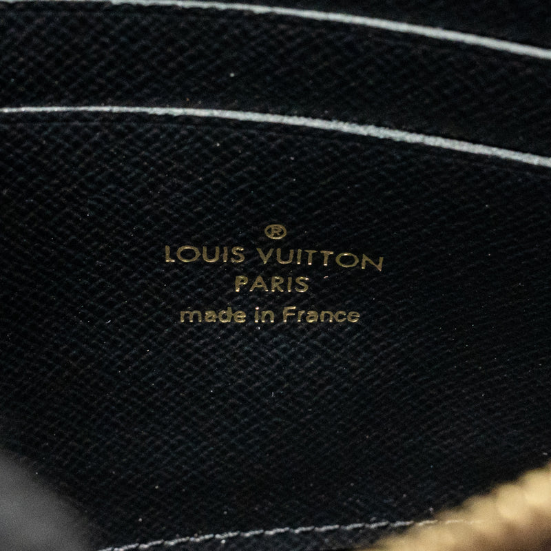 Louis Vuitton Double Zip Pochette Monogram Canvas GHW