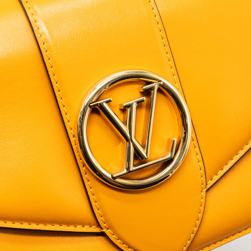 Louis Vuitton LV pont 9 calfskin summer gold GHW