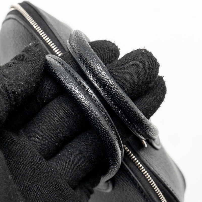 Hermes Mini Bolide 1923 Chèvre Mysore Black SHW Stamp K