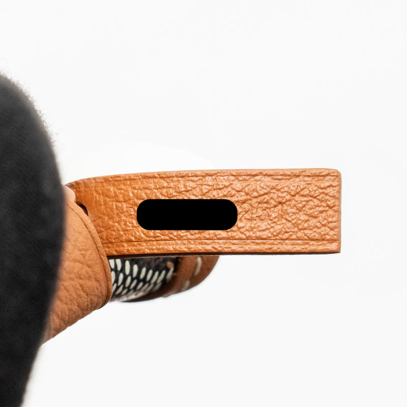 Goyard Boheme PM Hobo Bag Goyardine Canvas/Calfskin Black/Naturel SHW